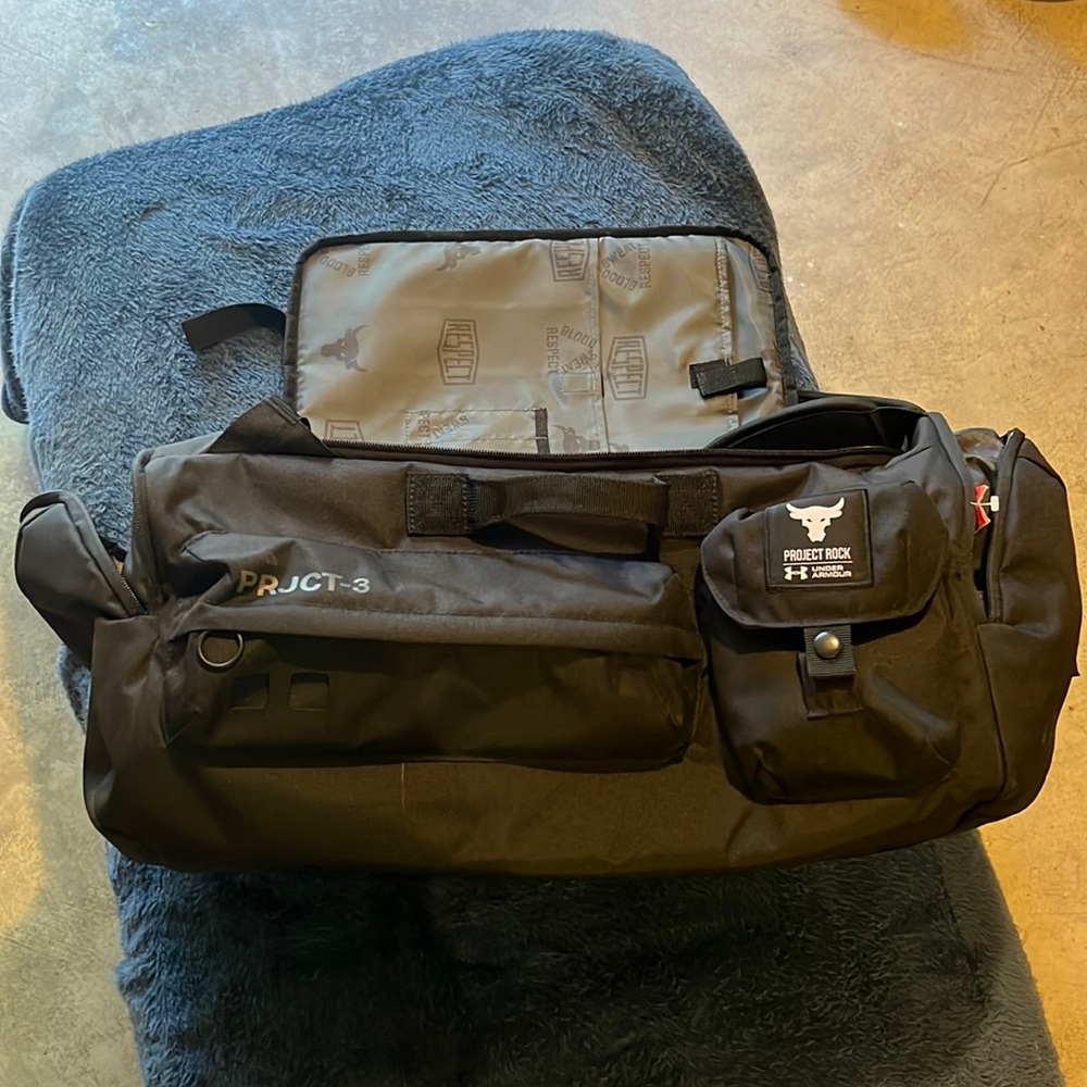 Under Armour “The Rock” gym bag